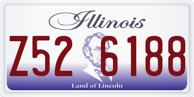 IL license plate Z526188