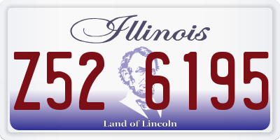 IL license plate Z526195