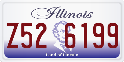 IL license plate Z526199