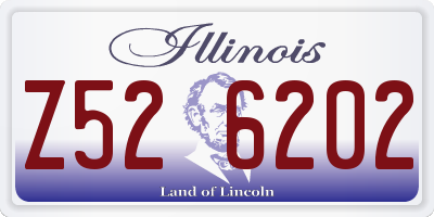IL license plate Z526202