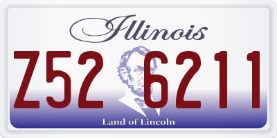 IL license plate Z526211