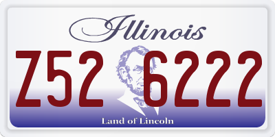 IL license plate Z526222