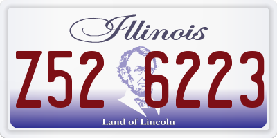 IL license plate Z526223