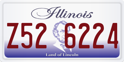 IL license plate Z526224