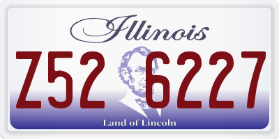 IL license plate Z526227