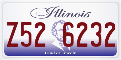 IL license plate Z526232