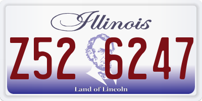 IL license plate Z526247