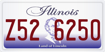 IL license plate Z526250