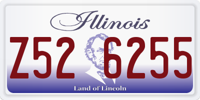 IL license plate Z526255