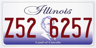 IL license plate Z526257