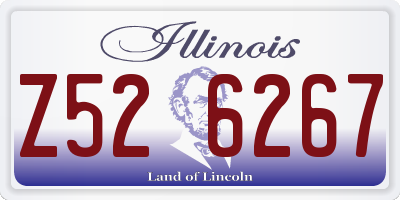 IL license plate Z526267