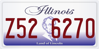 IL license plate Z526270