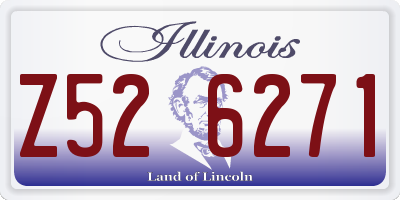 IL license plate Z526271