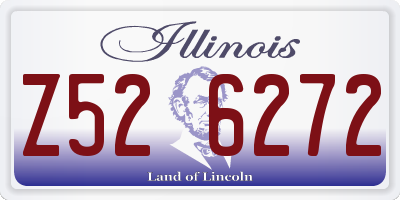 IL license plate Z526272