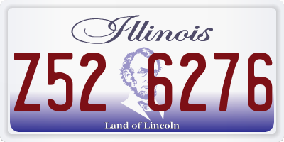 IL license plate Z526276