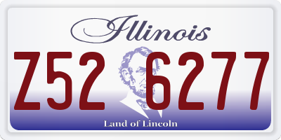 IL license plate Z526277