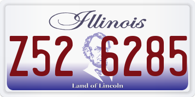 IL license plate Z526285