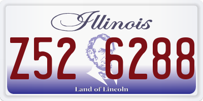 IL license plate Z526288