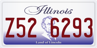 IL license plate Z526293