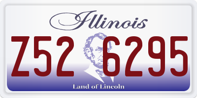 IL license plate Z526295