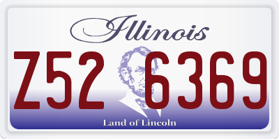 IL license plate Z526369