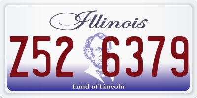 IL license plate Z526379
