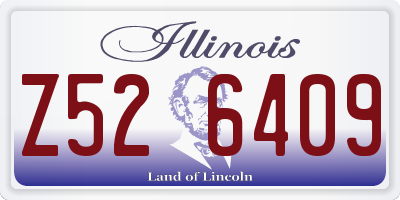 IL license plate Z526409