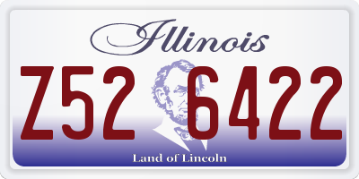 IL license plate Z526422