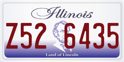 IL license plate Z526435