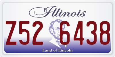 IL license plate Z526438