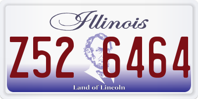 IL license plate Z526464