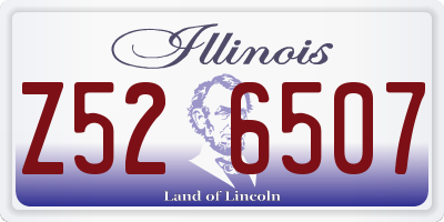 IL license plate Z526507