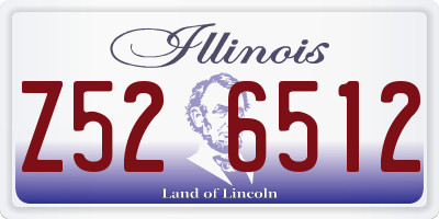 IL license plate Z526512