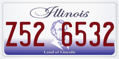 IL license plate Z526532