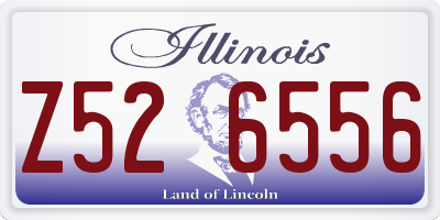 IL license plate Z526556