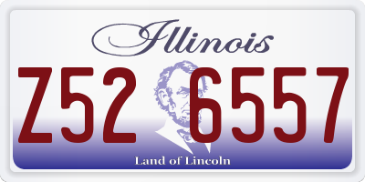 IL license plate Z526557