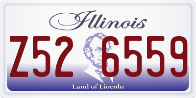IL license plate Z526559