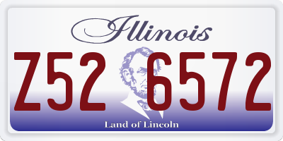 IL license plate Z526572