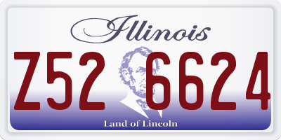 IL license plate Z526624