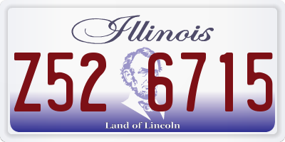 IL license plate Z526715