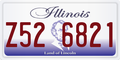 IL license plate Z526821