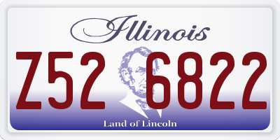 IL license plate Z526822