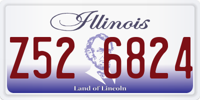 IL license plate Z526824