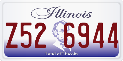 IL license plate Z526944