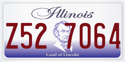 IL license plate Z527064