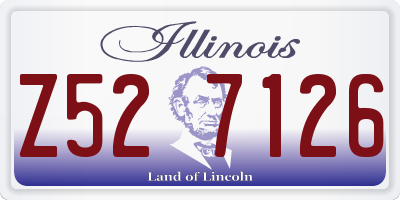 IL license plate Z527126