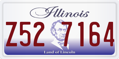 IL license plate Z527164