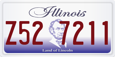 IL license plate Z527211
