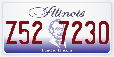 IL license plate Z527230