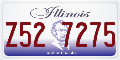 IL license plate Z527275
